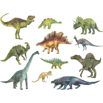 Wandaufkleber für das Kinderzimmer Dinosaurs